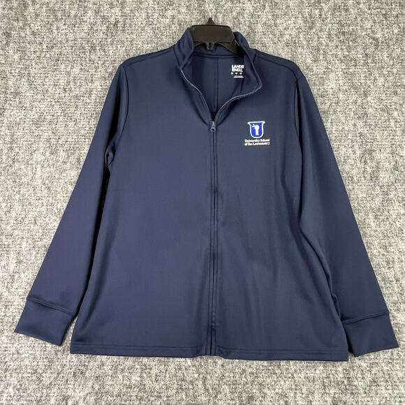 Lands End Jacket Mens L University School of Lowcountry Softshell Lightweight - Picture 1 of 9